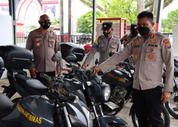 Polres Bolsel Gelar Anev Bhabinkamtibmas