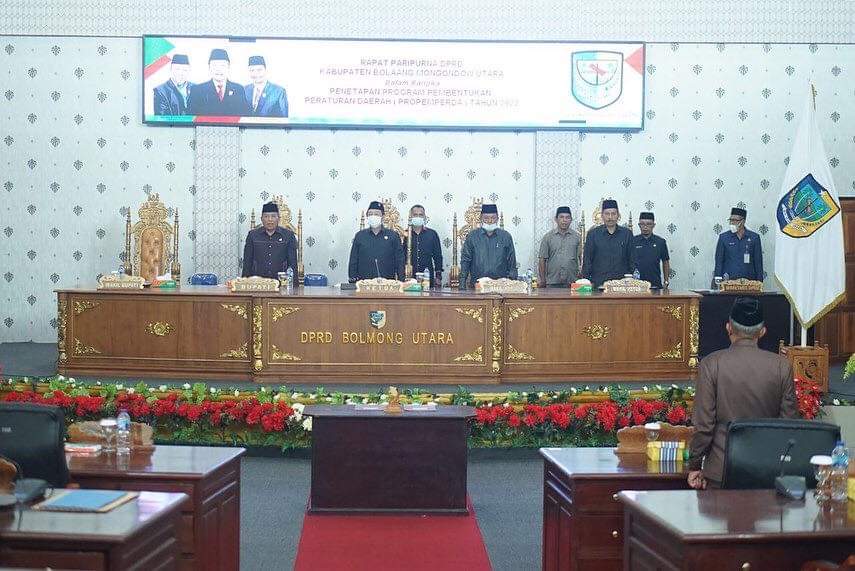 DPRD Bolmut Tetapkan Empat Ranperda