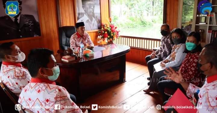 Selama 42 Hari Kedepan BPK Audit Pekerjaan Fisik Pemkab Bolsel Tahun 2021