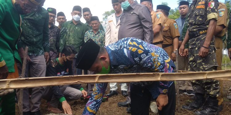 Bangun Madrasah, Kades Tombolango Apresiasi PCNU Bolmut