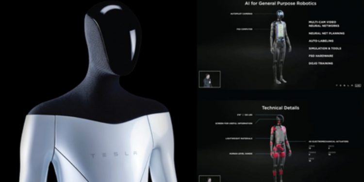 Elon Musk dan Tesla Kolaborasi Ciptakan Robot AI Bernama Optimus Tesla