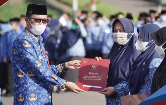 Diapel Korpri, Iskandar Kamaru Tekankan Sejumlah Hal Kepada ASN