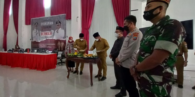 Pemkab Gelar Tasyakuran Setahun Kepemimpinan Bupati dan Wabup Bolsel serta Peringatan Isra Mi’raj