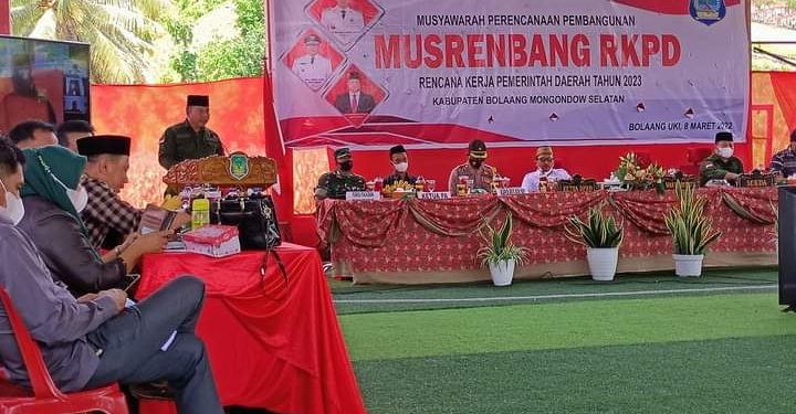 Dibuka Olah Wabup, Berikut Sekilas Penjabaran RKPD Bolsel Tahun 2023
