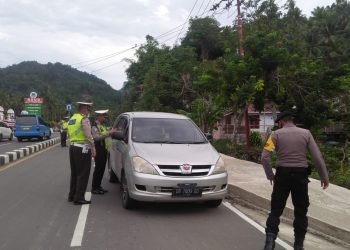 Polres Bolsel Gelar Oprasi Samrat, Berikut yang Wajib Diperhatikan Para Pengguna Kendaraan