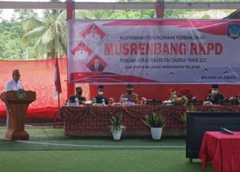 DPRD Kawal Pokir Hasil Reses di Musrenbang RKPD Kabupaten Bolsel 2023