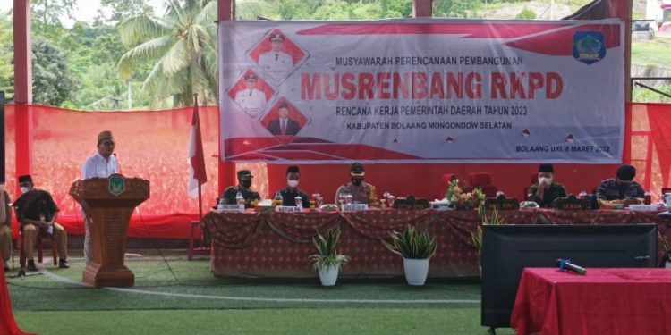DPRD Kawal Pokir Hasil Reses di Musrenbang RKPD Kabupaten Bolsel 2023