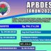 Info Grafis APBDes Apeng Sembeka Tahun 2022, Wujud Transparansi Penyelenggaraan Pemerintahan