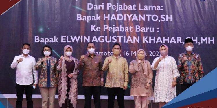Bupati dan Wabup Bolsel Hadiri Pisah Sambut Kajari Kotamobagu