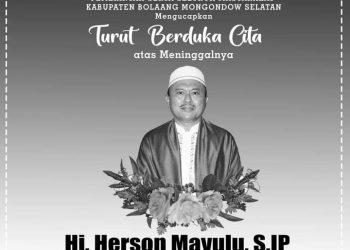 Bolsel Berkabung, Pemkab Bolsel Sampaikan Ucapan Duka atas Meninggalnya Hi Herson Mayulu SIP