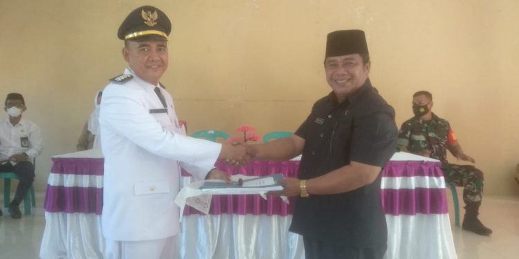 Di Sertijab Camat Bintauna, Abdul Hais Hassan Ungkap Konstribusi Almarhum H2M