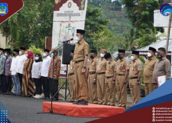 Bupati Bolsel Pimpin Apel Kerja ASN Pasca Cuti Bersama