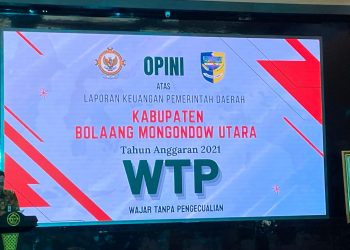 Pemkab Bolmut Raih WTP Ke 6 Kalinya Dari BPK RI