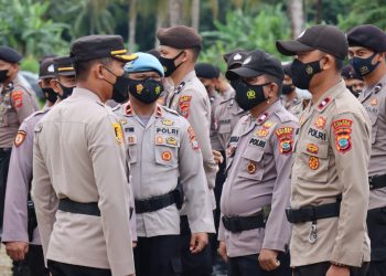 Siaga! Polres Bolsel Siapkan Ratusan Personil Amankan Pilsang 38 Desa di Bolsel