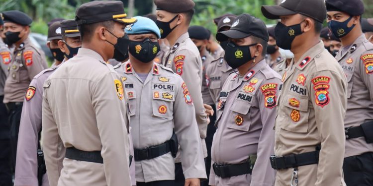 Siaga! Polres Bolsel Siapkan Ratusan Personil Amankan Pilsang 38 Desa di Bolsel