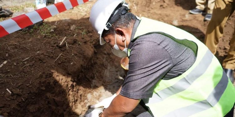 Pembangunan RS Pratama Bolmut di Bintauna Dimulai