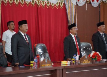 DPRD Bolsel Gelar Dua Agenda Paripurna Sekaligus Dalam Sehari