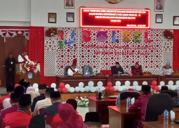 DPRD Bolsel Gelar Rapat Paripurna Istimewa Memperingati HUT Ke-14 Bolsel