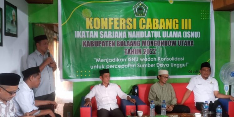 Terpilih Secara Aklamasi, Ediyanto Antogia Nahkodai ISNU Bolmut  Periode 2022–2026