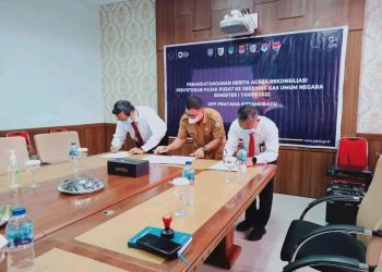 Pemkab Bolmut Setor Rp 4,1 Miliar PPh dan PPN ke Kas Negara