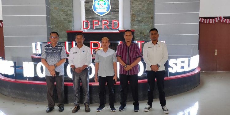 DPRD Kabupaten Bolsel Terima Kunker DPRD Kota Gorontalo