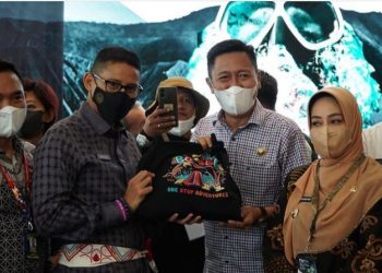 Ajang Pameran Deep and Extreme Indonesia 2022, Bupati Iskandar Kamaru Perkanalkan Wisata Unggulan di Bolsel