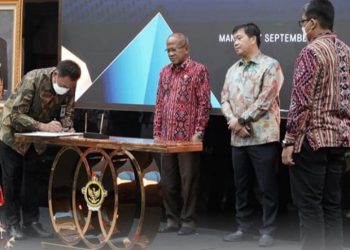 Iskandar dan Deddy Hadiri Sertijab Kepala BPK Perwakilan Sulut