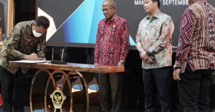 Iskandar dan Deddy Hadiri Sertijab Kepala BPK Perwakilan Sulut