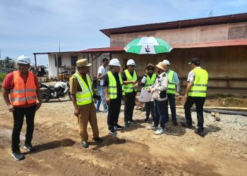 Komisi III DPRD Bolmut Tinjau Sejumlah Proyek Strategis Daerah