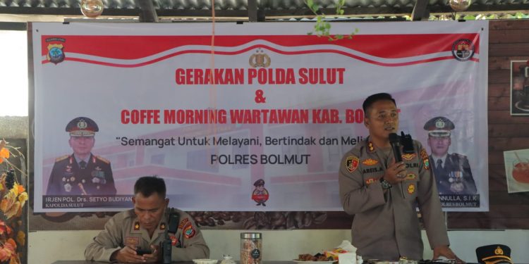 Kapolres Apresiasi Budaya Kekeluargaan dan Kekerabatan Masyarakat Bolmut