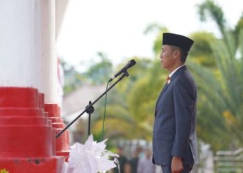 Bupati Bolsel Iskandar Kamaru Irup Peringatan Hari Pahlawan ke-77