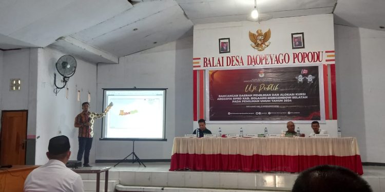 Ada Perubahan Dapil di Bolsel, KPU Sesuai PKPU Terbaru