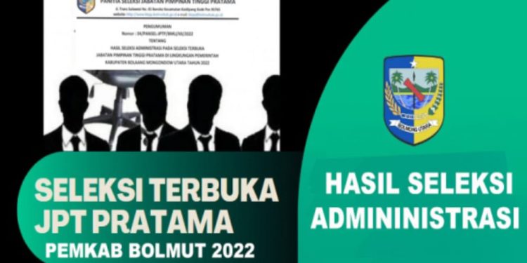 30 ASN Pemkab Bolmut Ikut Seleksi Terbuka JPT Pratama