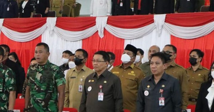 Wabup Bolsel, Deddy Abdul Hamid Hadiri Pelantikan Sekprov Sulut