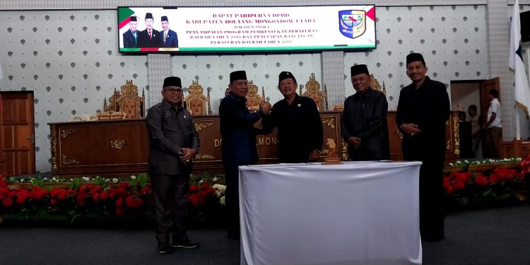 DPRD Kabupaten Bolmut Gelar Dua Rapat Paripurna