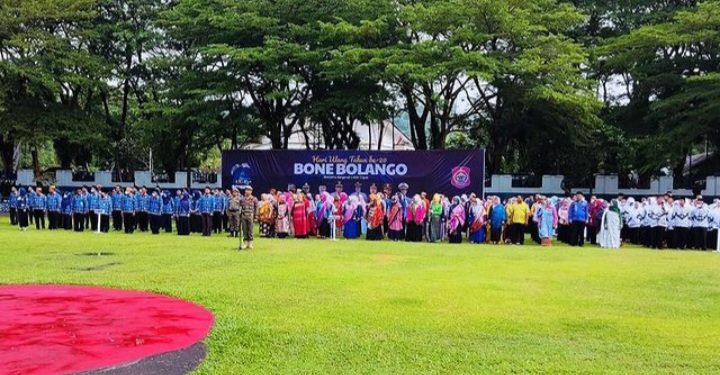 Wabup Bolsel Hadiri Peringatan HUT ke-20 Kabupaten Bone Bolango