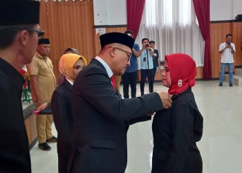 DPRD Bolsel Gelar Paripurna Istimewa PAW Sisa Masa Jabatan 2019-2024 Salah Satu Anggota Fraksi Trisakti