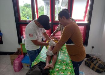 Peringati HUT ke-50 Tahun, DPC PDI Perjuangan Kabupaten Bolsel Gelar Khitanan Massal