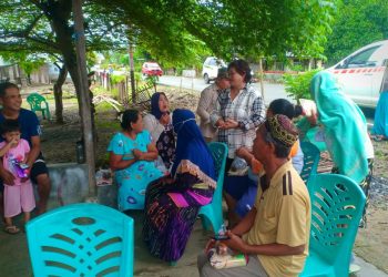 Tergugah Hati Nurani, Sauda Lakoro Salurkan Bantuan Kepada Korban Banjir