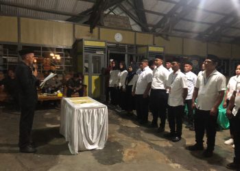 Lantik 16 Orang PKD Kecamatan Sangkub,Suparman Usman Ingatkan Netralitas Pengawasan