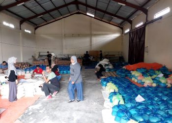 13,5 Ton Beras Siap Disalurkan Untuk Korban Banjir