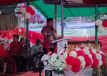 Hadiri Perayaan Adat Tulude di Desa Modisi, Ini Yang Disampaikan Wabup Deddy Abdul Hamid