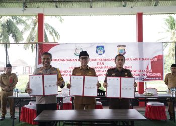 Pemkab Bolsel, Kejari Kotamobagu dan Polres Jalin Kerjasama Koordinasi APIP dan APH