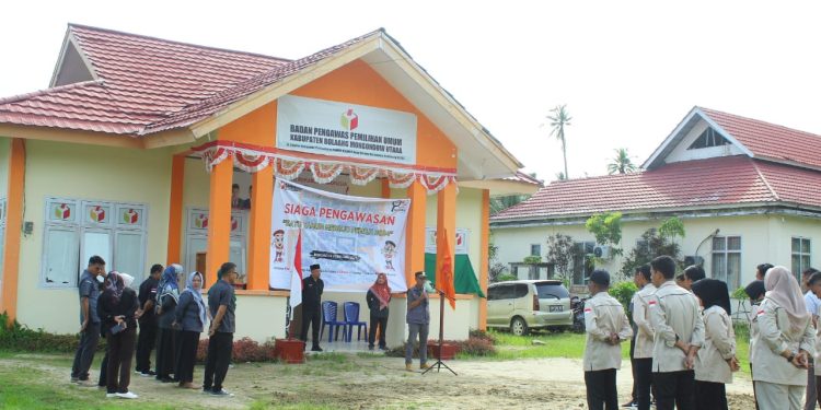Bawaslu Bolmut Gelar Apel Siaga Pengawasan Pemilu 2024
