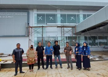 Cek Progres Pembangunan, Komisi I DPRD Bolmut Kunjungi Rumah Sakit Pratama