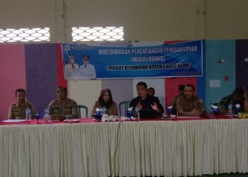 Wakil Ketua DPRD Kotamobagu Hadiri Musrenbang Kecamatan Kotamobagu Barat