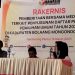 Melalui Rakernis, Bawaslu Bolmut Ajak Wartawan Bersinergi Awasi Tahapan Pemilu 2024