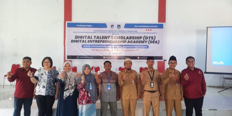 Ratusan Pelaku UMKM di Bolsel Mengikuti Kegiatan Digital Enterpreneurship Academy