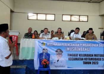 Hadir Dalam Musrenbang Kelurahan Motoboi Kecil, Ketua DPRD Kotamobagu Sampaikan Hal ini