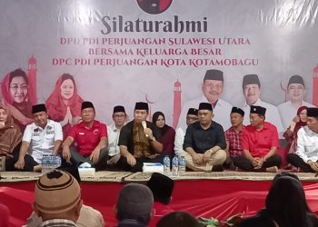 Wagub Steven Kandouw Silaturahmi dengan DPC PDI Perjuangan Kotamobagu